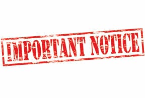 Important Notice Stamp